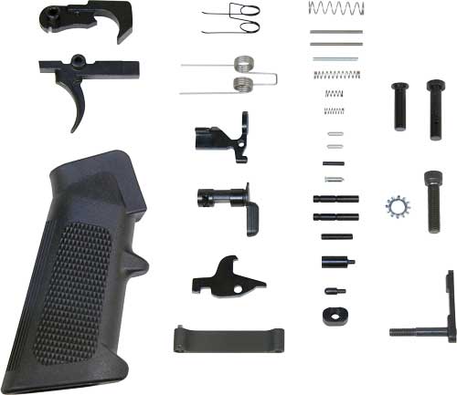 GUNTEC Complete Lower Parts Kit AR15 With A2 Pisto