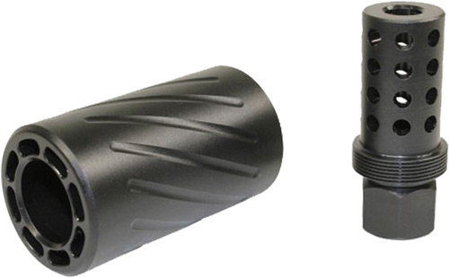 Guntec Spitfire AR15 5.56 Muzzle Brake QD Blast Shield 714569643683