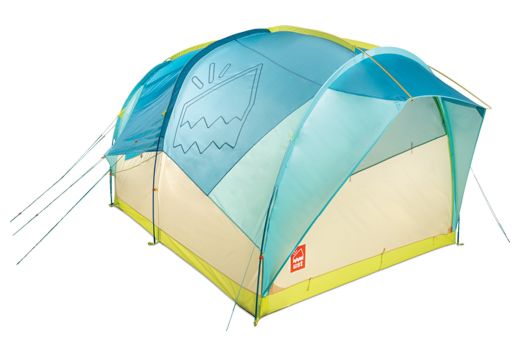 UST HOUSE PARTY 6 PERSON TENT W/STORAGE AND FOOTPRINT<