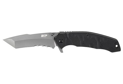 S&W KNIFE M&P SPECIAL OPS 4" TANTO 4 SPRING ASSIST BLACK