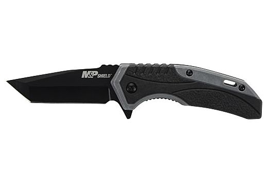 S&W KNIFE M&P SHIELD 2.8" TANTO SPRING ASSIST BLACK