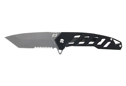 SCHRADE KNIFE VENTRICLE CLEAR FOLDER 3" TANTO MATTE SS/BLK!