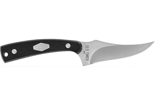 OLD TIMER KNIFE SHARPFINGER 3.3" FIXED SS DELRIN W/SHEATH