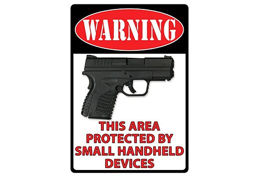 RIVERS EDGE SIGN 12"x17" WARNING-THIS AREA IS PROTECTED