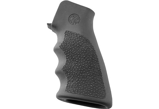 HOGUE AR-15 M-16 RUBBER GRIP W/ FINGER GROOVES GREY