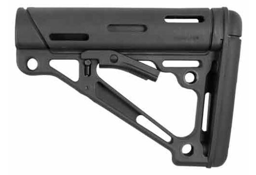 HOGUE AR-15 COLLAPSIBLE STOCK BLACK RUBBER MIL-SPEC