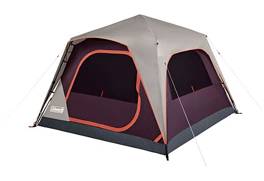 COLEMAN SKYLODGE TENT 4 PERSON INSTANT CABIN BLKBERRY!