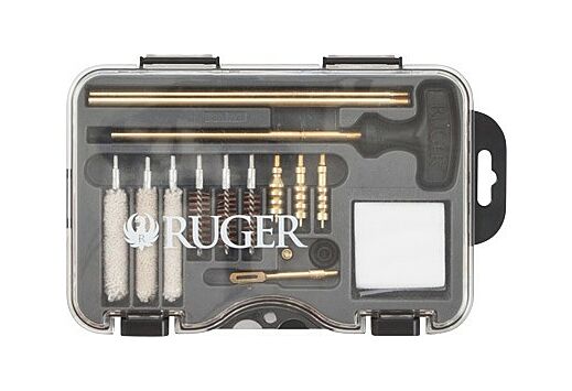 ALLEN RUGER UNIVERAL HANDGUN CLEANING KIT IN MOLDED TOOL BX