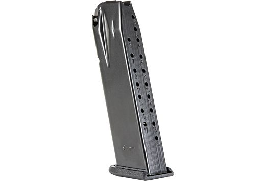 WALTHER MAGAZINE PDP FULL-SIZE 9MM LUGER 18RD BLUED STEEL