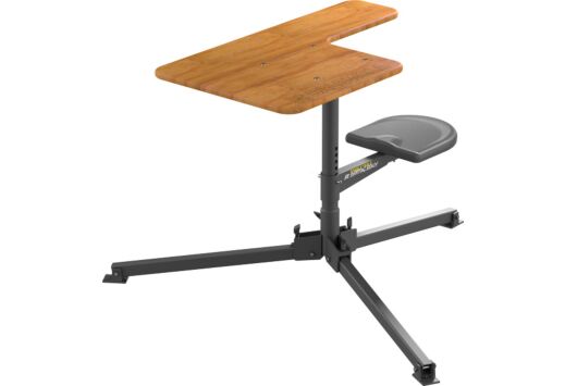CALDWELL STABLE BENCH REST SHOOTING TABLE OAK TOP