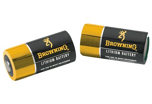 BROWNING BATTERIES CR123A 2- PACK!