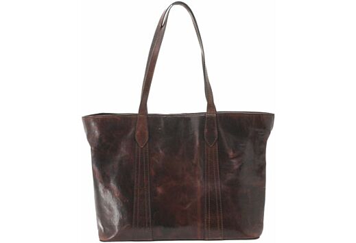 CAMELEON GAIA CONCEAL CARRY PURSE OPEN TOTE BROWN LEATHER