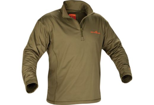 ARCTIC SHIELD MIDWEIGHT BASE LAYER TOP WINTER MOSS LARGE