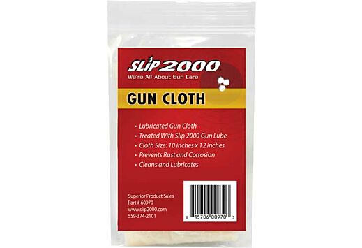 SLIP 2000 GUN CLEANING CLOTH 10"X12"