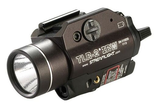 STREAMLIGHT TLR-2 IRW LED LIGHT WITH LASER RAIL MOUNTED