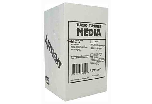 LYMAN TURBO TUMBLER MEDIA CORN COB PLUS 10LB. BOX