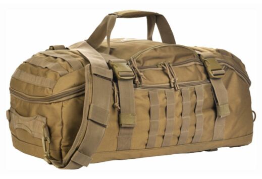 RED ROCK TRAVELER DUFFLE BAG BACKPACK OR LUGGAGE COYOTE