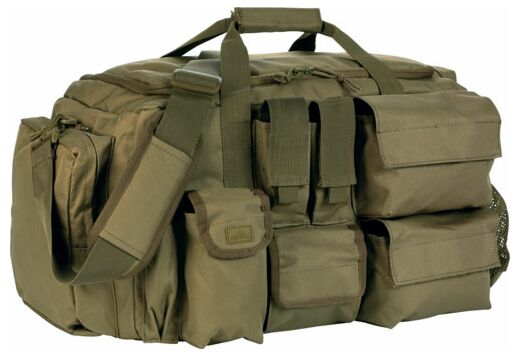 RED ROCK OPERATIONS DUFFLE BAG 7 EXTERNAL UTILITY POUCHES OD