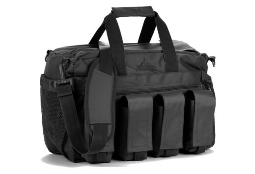 RED ROCK DELUXE RANGE BAG BLK FOLD OUT WORK/CLEANING GUN MAT