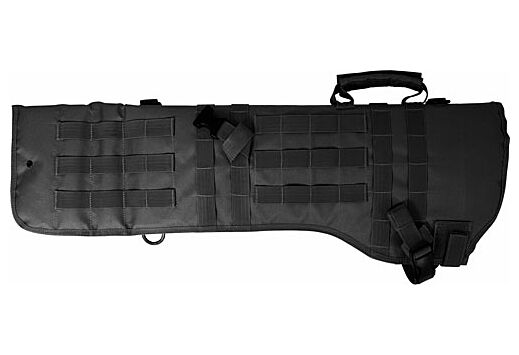 RED ROCK MOLLE RIFLE SCABBARD BLACK