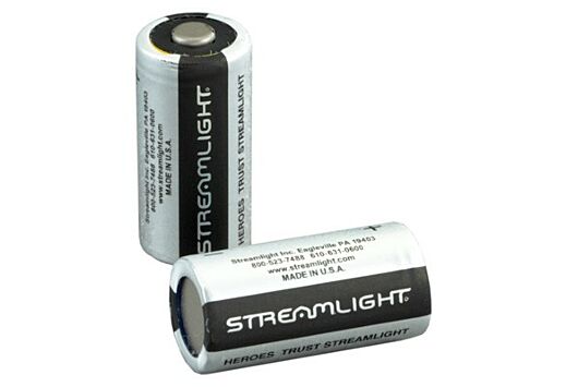 STREAMLIGHT CR123A BATTERIES LITHIUM 2-PACK