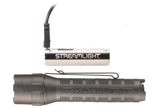 STREAMLIGHT POLY-TAC X USB LIGHT WHITE LED BLACK