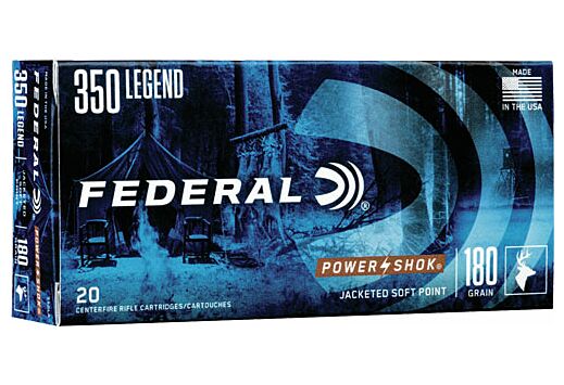 FEDERAL POWER-SHOK 350 LEGEND 180GR SP 20RD 10BX/CS
