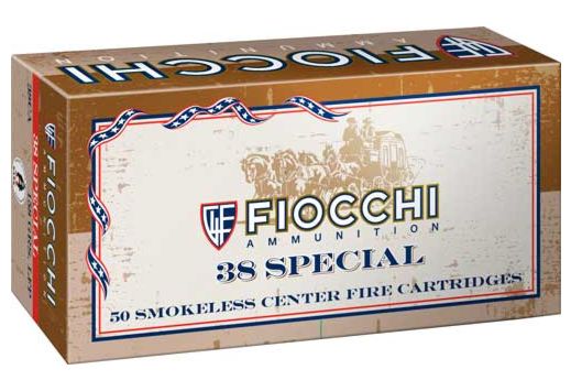 FIOCCHI 38 SPECIAL 158GR LFP 50RD 10BX/CS
