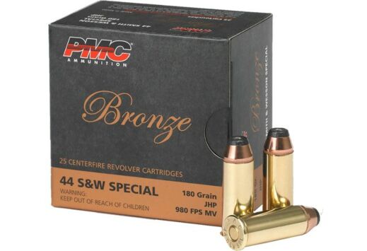 PMC 44 S&W SPECIAL 180GR JHP 25RD 20BX/CS