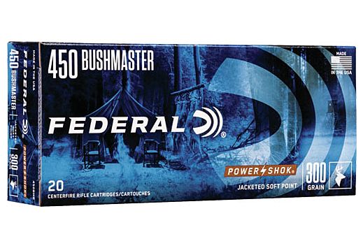 FEDERAL POWER-SHOK 450 BUSHMST 300GR SP 20RD 10BX/CS