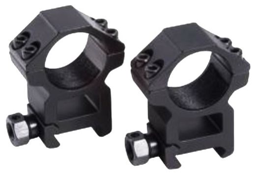 TRADITIONS RINGS TACTICAL 1" 4 SCREW EXTRA HIGH MATTE BLACK