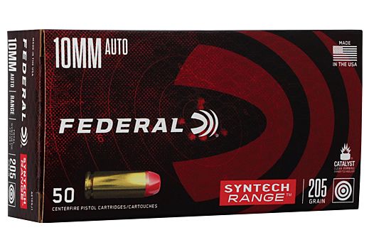 FEDERAL AE 10MM 205GR TOTAL SYNTHETIC RANGE 50RD 10BX/CS