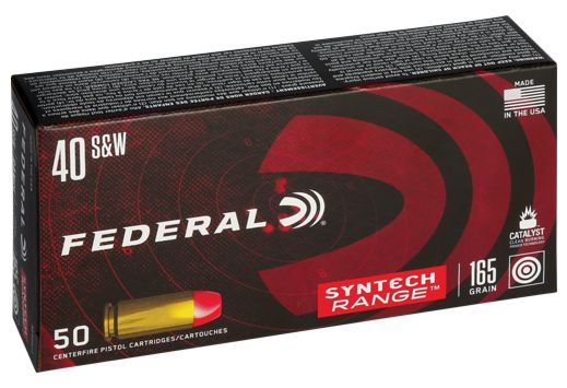 FEDERAL AE 40 SW 165GR TOTAL SYNTHETIC JACKET 50RD 10BX/CS