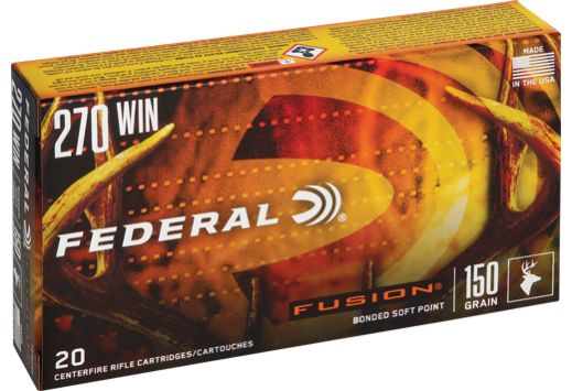 FEDERAL FUSION 270 WINCHESTER 150GR FUSION 20RD 10BX/CS