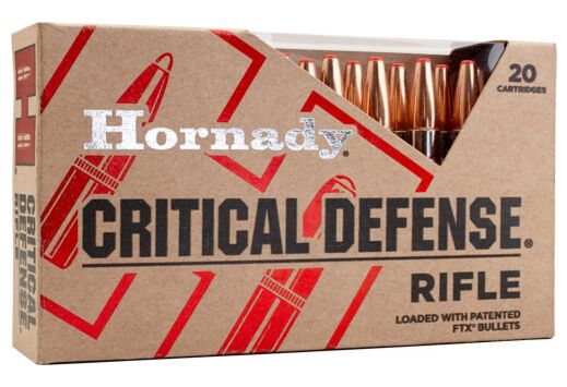HORNADY CRITICAL DEFENSE .30 CARBINE 110GR FTX 25RD 10BX/CS
