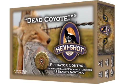 HEVI-SHOT DEAD COYOTE 12GA 3.5" 1 5/8OZ T 10RD 10BX/CS