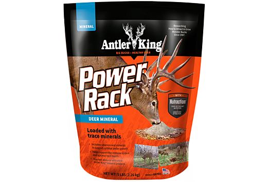 ANTLER KING POWER RACK DEER MINERAL 5# BAG
