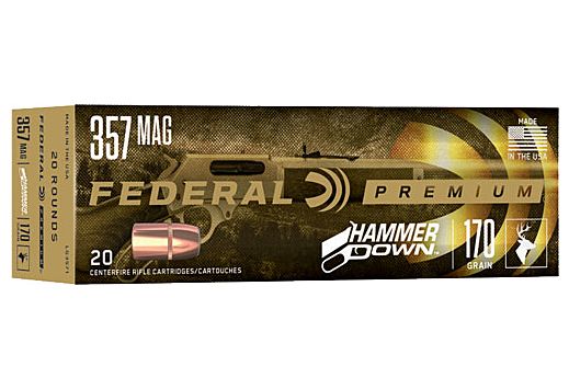 FEDERAL HAMMER DOWN 357 MAG 170GR JSP 20RD 10BX/CS