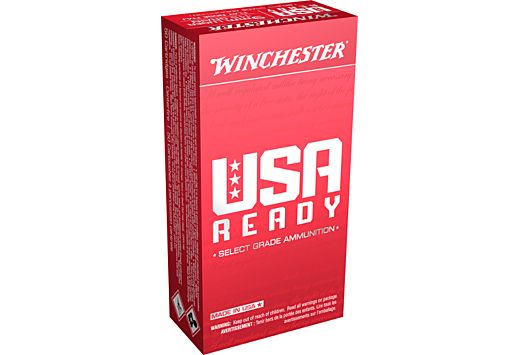 WINCHESTER USA READY 9MM LUGER 115GR FMJ-MATCH 50RD 10BX/CS