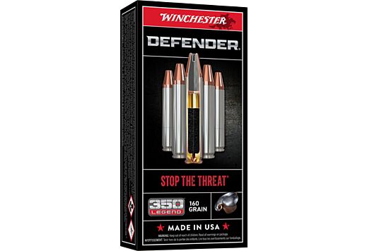 WINCHESTER DEFENDER 350 LEGEND 160GR BONDED HP 20RD 10BX/CS