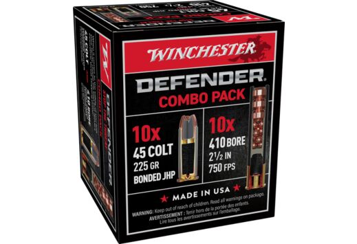 WINCHESTER PDX DEFENDER 410/45 COMBO PACK 20RD 10BX/CS