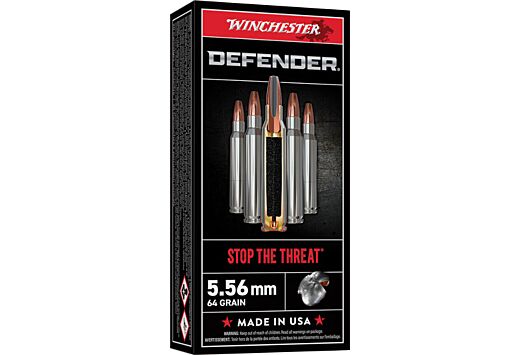 WINCHESTER DEFENDER 223 REM 64GR BONDED 20RD 10BX/CS