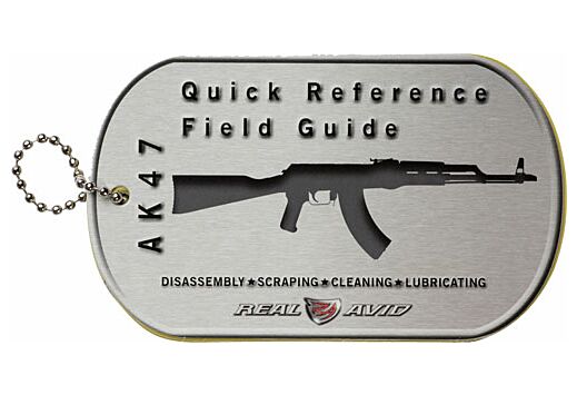 REAL AVID AK47 FIELD GUIDE AK47 MAINTENANCE CARDS
