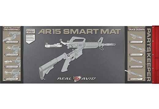 REAL AVID SMART MAT AR15 W/ PARTS KEEPER 43"X16" NEOPRENE