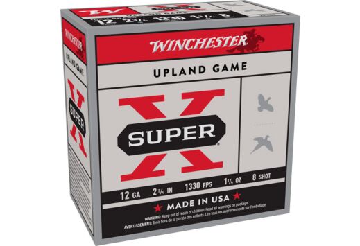 WINCHESTER SUPER-X 12GA 2.75" 1330FPS 1-1/4OZ 8 25RD 10BX/CS