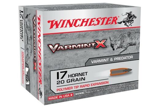 WINCHESTER XARMINT-X 17HORNET 20GR VARMINTER-X 20RD 10BX/CS