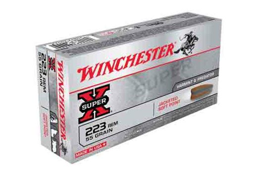 WINCHESTER SUPER-X 223REM 55GR JSP 20RD 10BX/CS