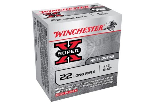 WINCHESTER SUPER-X 22LR #12 LEAD SHOTSHELLS 50RD 100BX/CS