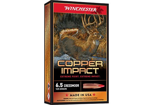 WINCHESTER DEER XP 6.5CM 125GR COPPER IMPACT 20RD 10BX/CS