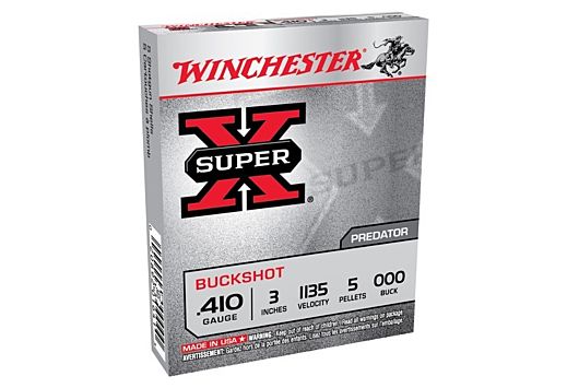 WINCHESTER SUPER-X 410 3" 1135FPS 000BK 5PLT 5RD 50BX/CS
